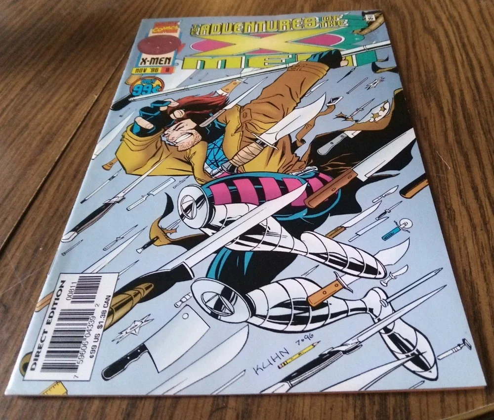 The Adventures Of The X-Men #8 November 1996 Marvel Comics